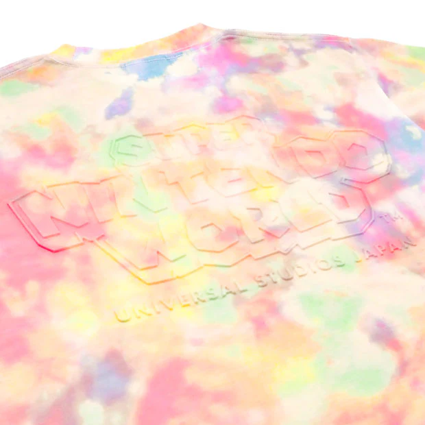 【訂貨】USJ Mario Power Up Items 道具圖案 彩色 Tshirt（粉紅）