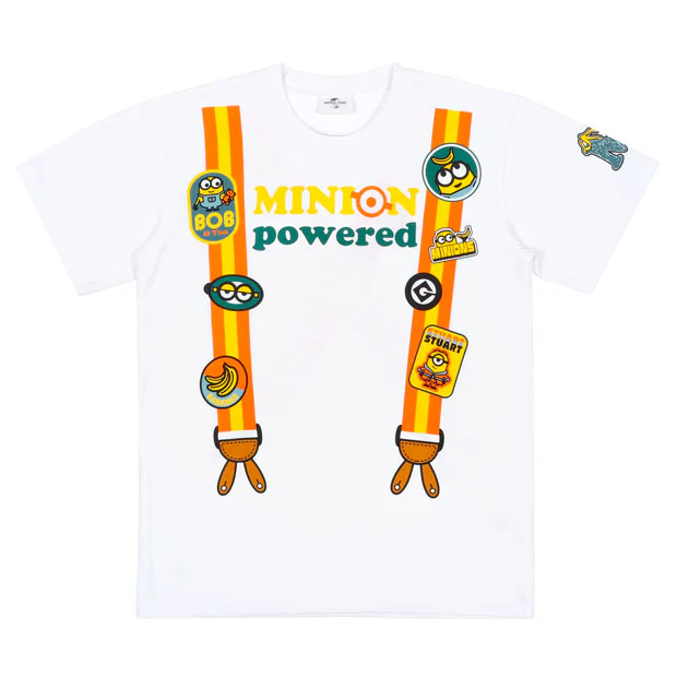 【訂貨】USJ Minions 迷你兵團 小小兵 Tshirt（工人褲 Minion Powered）