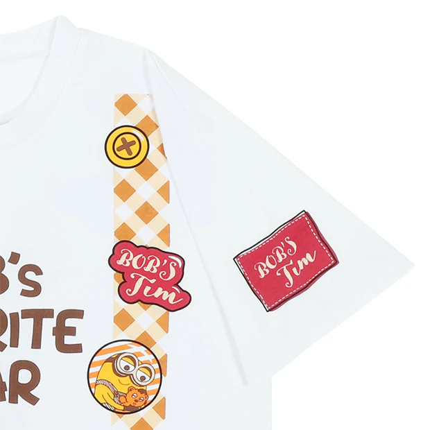 【訂貨】USJ Minions Tim熊 Bob's Favorite Bear Tim Tshirt（工人褲）