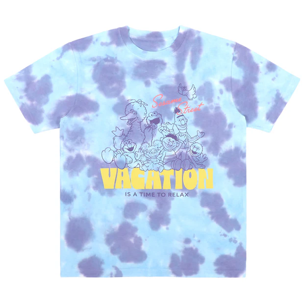 【訂貨】USJ Sesame Street 芝麻街 成人短袖 Tshirt（Vacation）