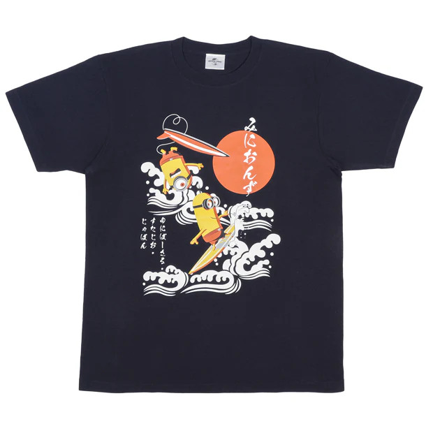 【訂貨】USJ Minions 迷你兵團 小小兵 和風成人 Tshirt 
