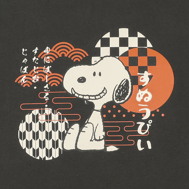 【訂貨】USJ Peanuts Snoopy 和風 成人 Tshirt 