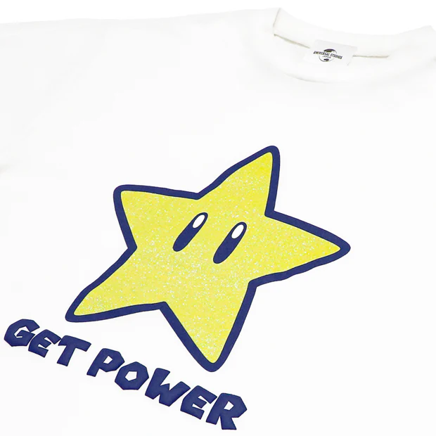 【訂貨】USJ Mario 無敵星星 Tshirt (Get Power)