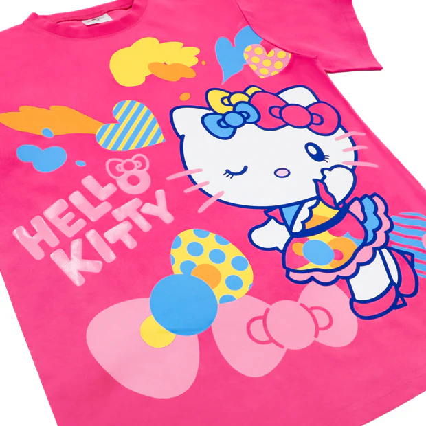 【訂貨】USJ 25th Discover U 週年紀念系列 - Hello Kitty 成人短袖 Tshirt
