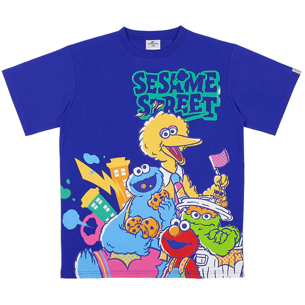 【訂貨】USJ 25th Discover U 週年紀念系列 - 芝麻街短袖 Tshirt