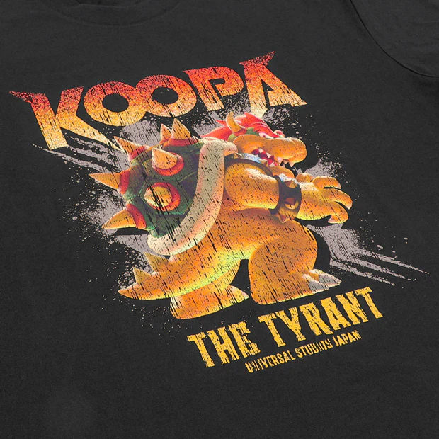 【訂貨】USJ Mario 庫巴 Tshirt (Koopa The Tyrant)
