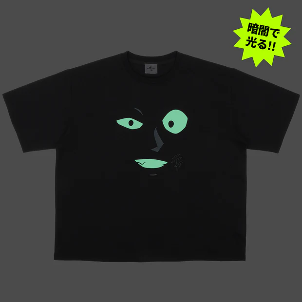 【訂貨】USJ 名偵探柯南 犯人公仔 黑衣人 黑影人 夜光 Tshirt 