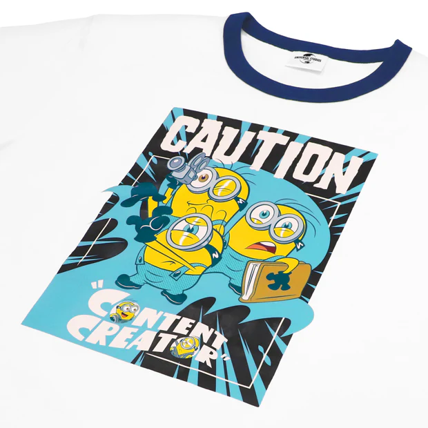 USJ Minions & Monsters T-shirt (Adult, Caution)