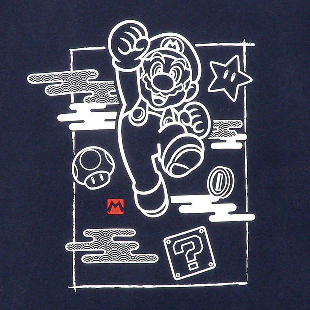 【訂貨】USJ Mario 和風成人 Tshirt 