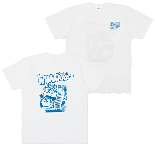 【訂貨】USJ Minions 迷你兵團 小小兵 成人短袖 Tshirt - WHAAAAA