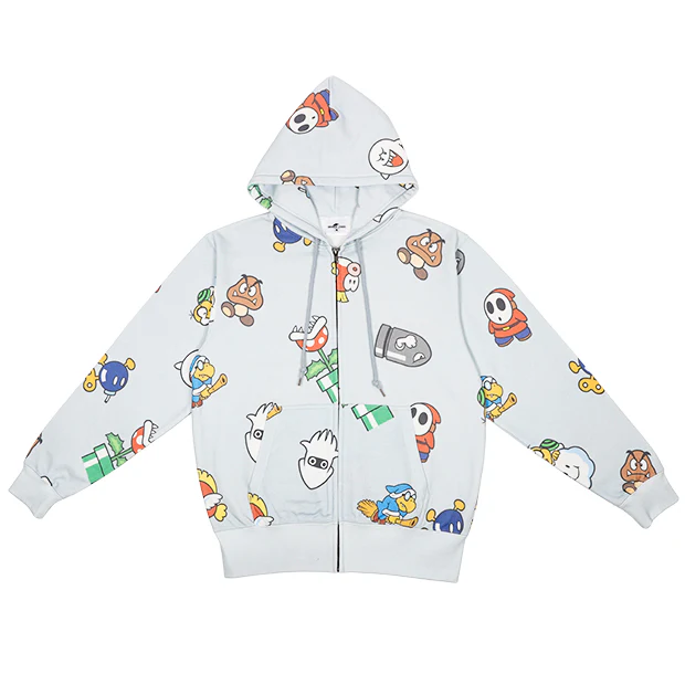 【訂貨】USJ Mario 任天堂世界 敵人系列 連帽外套