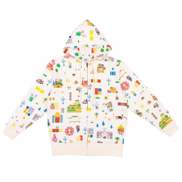 【訂貨】USJ 任天堂世界 Mario園區 5週年限定 - 連帽外套