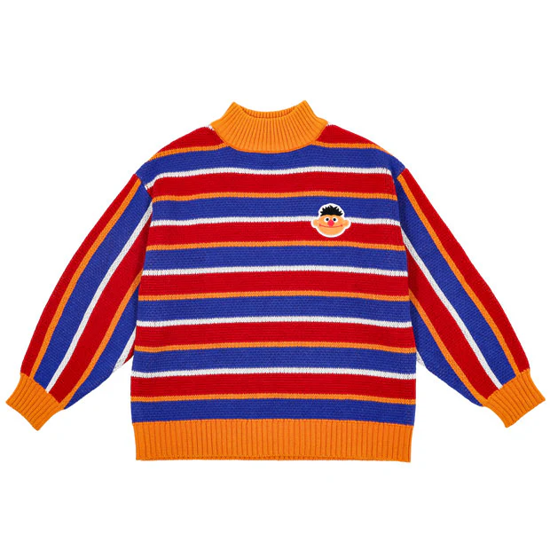 【訂貨】USJ Sesame Street Bert & Ernie - 針織毛衣 冷衫