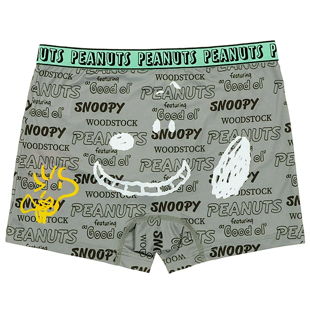 【訂貨】USJ Peanuts Snoopy & Woodstock Men's Boxer 男裝平腳內褲