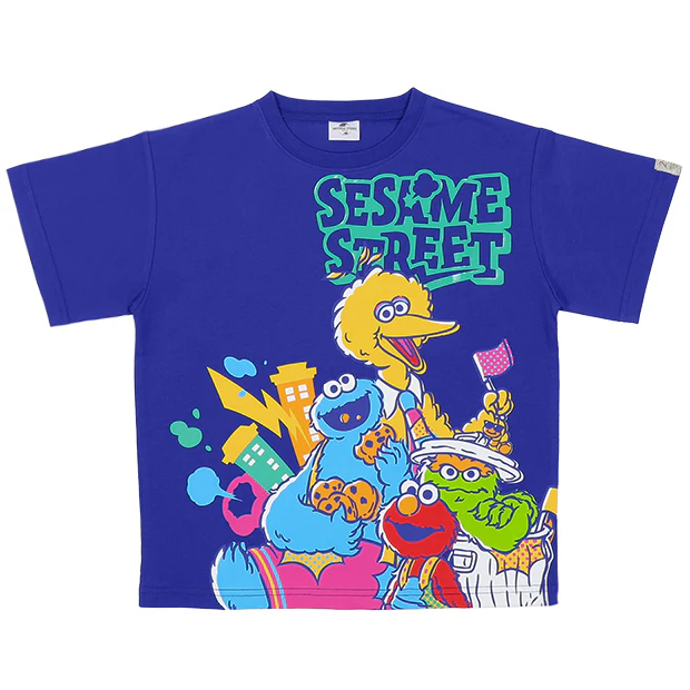 【訂貨】USJ 25th Discover U 週年紀念系列 - Sesame Street 芝麻街 小童短袖 Tshirt