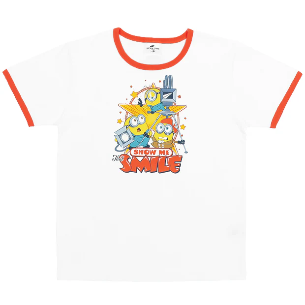 【訂貨】USJ Minions & Monsters 迷你兵團 小小兵 Tshirt（小童 Show Me Smile）