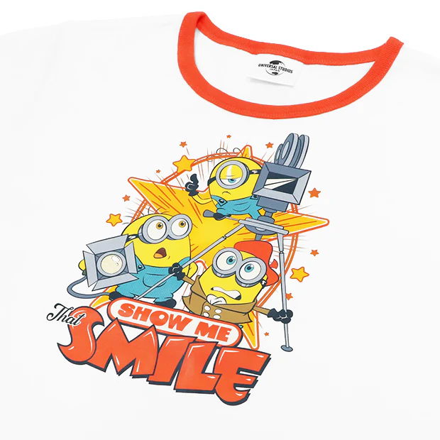 【訂貨】USJ Minions & Monsters 迷你兵團 小小兵 Tshirt（小童 Show Me Smile）
