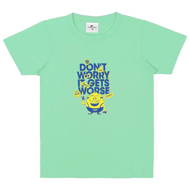 【訂貨】USJ Minions 迷你兵團 小小兵 Tshirt - Don't Worry It Gets Worse 小童款