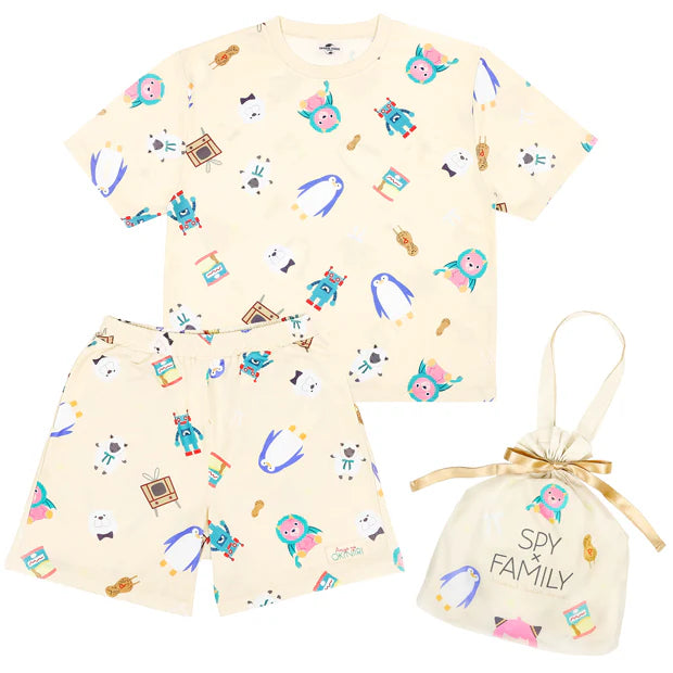 USJ SPYXFAMILY 2025 女裝睡衣 家居服 連布袋套裝