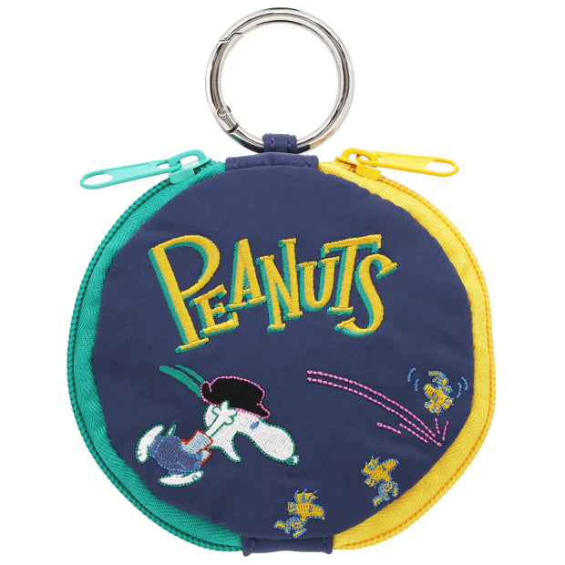 USJ Peanuts Snoopy & Woodstock 小圓袋 散銀包 零錢包