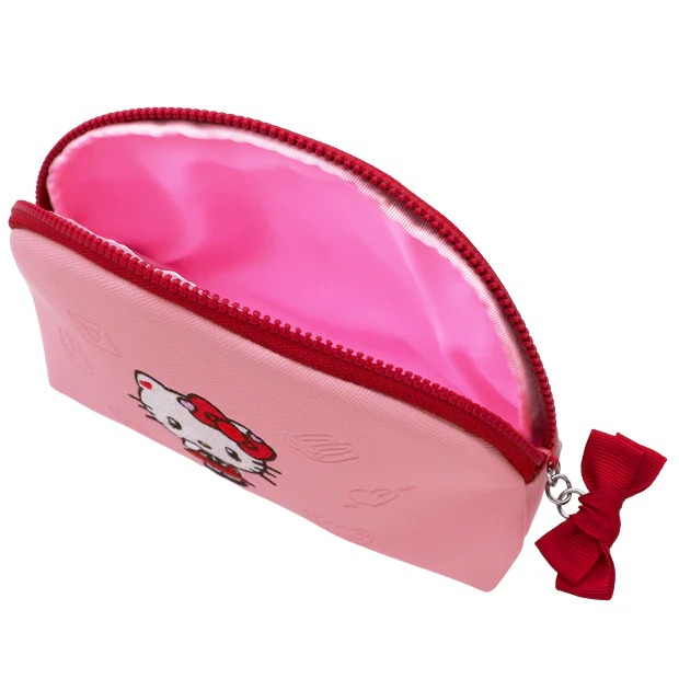 【訂貨】USJ Hello Kitty 紅色格仔 化妝袋