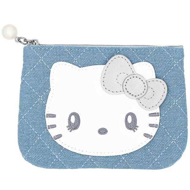 【訂貨】USJ Hello Kitty 牛仔系列 - 化妝袋 紙巾袋 小物收納包