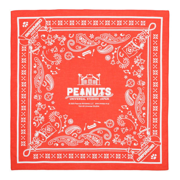 USJ Peanuts Snoopy Beagle Scout 露營童軍系列 - Tote Bag 連方布巾