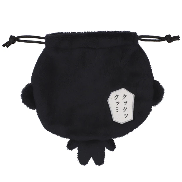 【訂貨】USJ 名偵探柯南 犯人公仔 黑衣人 黑影人 夜光 索繩袋