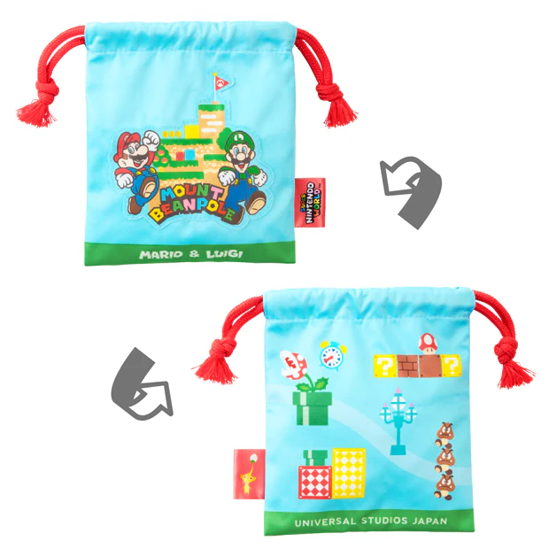 【訂貨】USJ 任天堂世界 Mario園區 5週年限定 - 索繩袋 盲盒 