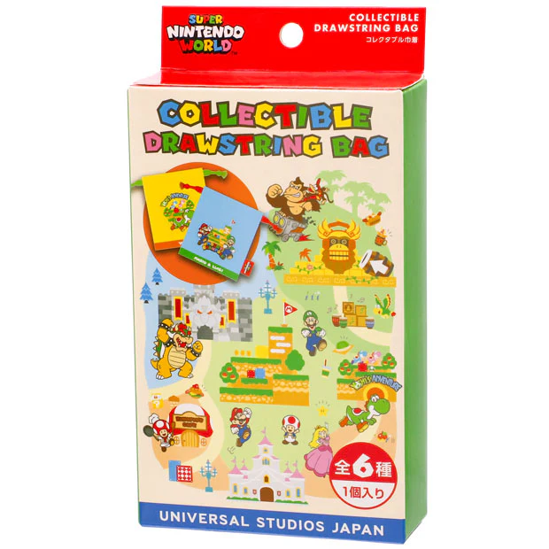【訂貨】USJ 任天堂世界 Mario園區 5週年限定 - 索繩袋 盲盒 