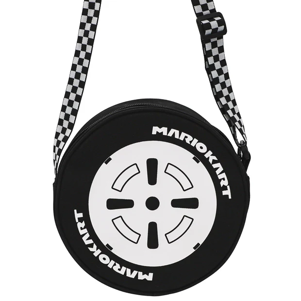 【訂貨】USJ 25th Discover U 週年紀念系列 - 任天堂 Mario Kart 圓形斜揹袋 單肩包