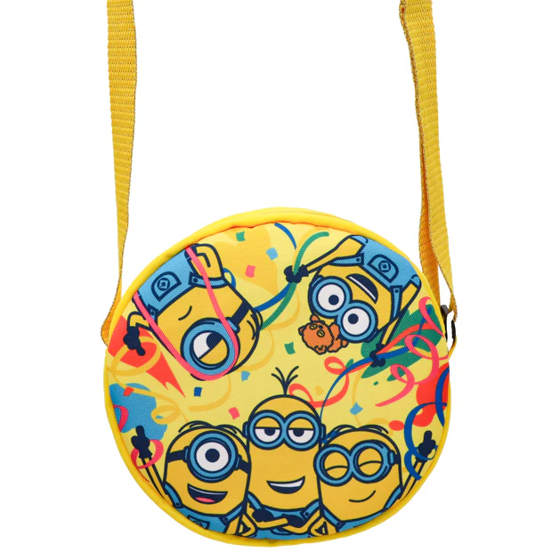 【訂貨】USJ 25th Discover U 週年紀念系列 - Minions 迷你兵團 小小兵 圓形斜揹袋 單肩包