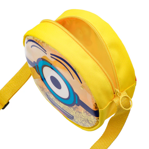 【訂貨】USJ 25th Discover U 週年紀念系列 - Minions 迷你兵團 小小兵 圓形斜揹袋 單肩包