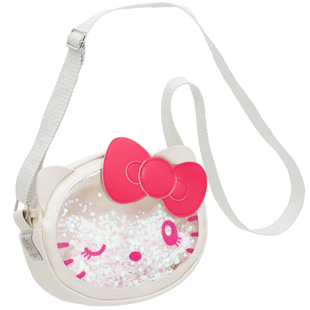 【訂貨】USJ 25th Discover U 週年紀念系列 - Hello Kitty 大頭斜揹袋 單肩包