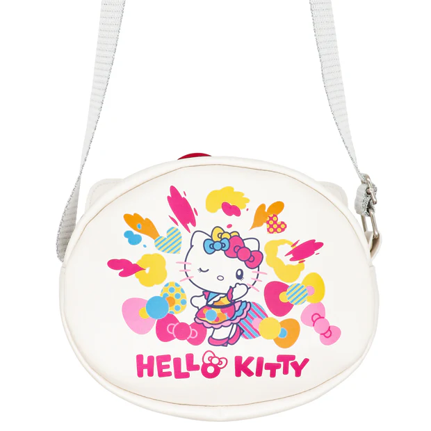 【訂貨】USJ 25th Discover U 週年紀念系列 - Hello Kitty 大頭斜揹袋 單肩包
