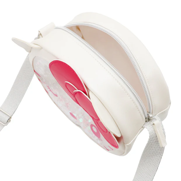 【訂貨】USJ 25th Discover U 週年紀念系列 - Hello Kitty 大頭斜揹袋 單肩包