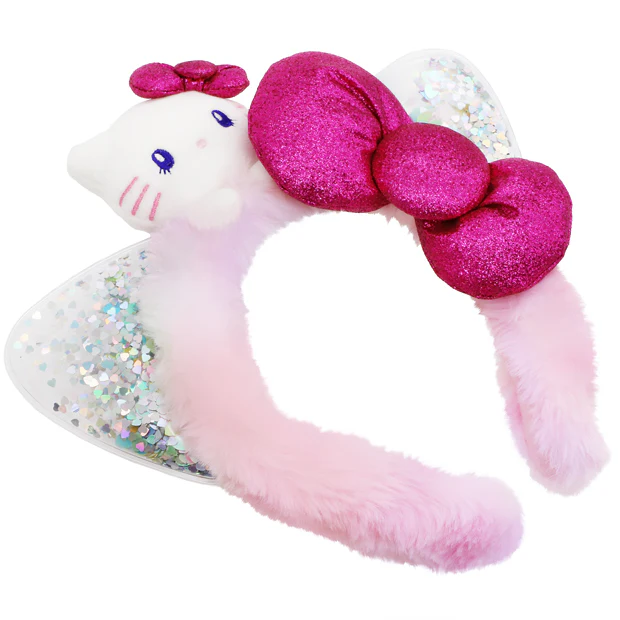 【訂貨】USJ 25th Discover U 週年紀念系列 - Hello Kitty 閃片耳朵頭箍