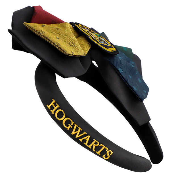 【訂貨】USJ 哈利波特 HOGWARTS - 2-Way 學院頭箍 蝴蝶結髮夾
