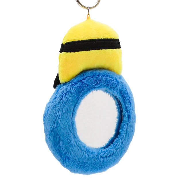 USJ Minions Bob Plush Keychain with Mirror
