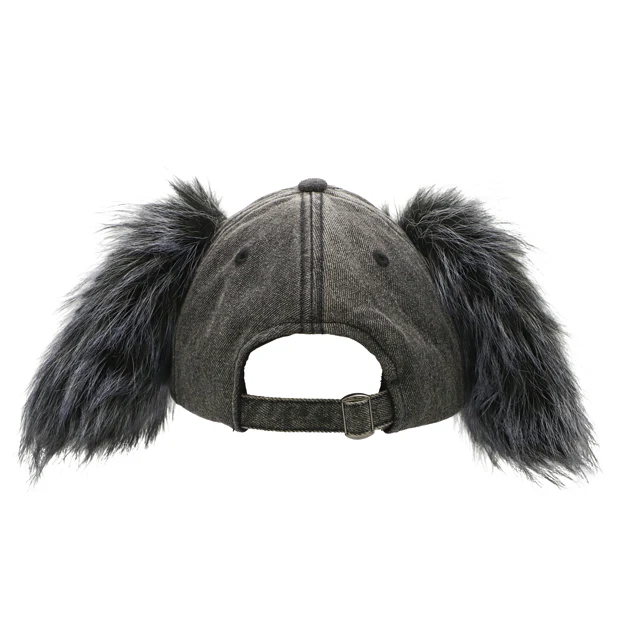 【訂貨】USJ Peanuts Snoopy 黑色有耳 Cap帽