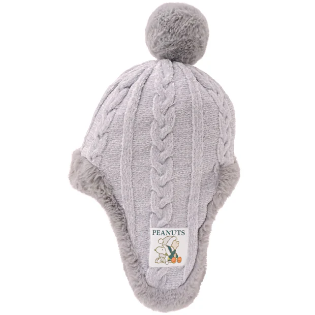 【訂貨】USJ PEANUTS Snowy Sparkles Snoopy 史努比聖誕系列 - 針織冷帽 毛帽