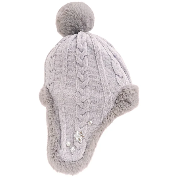 【訂貨】USJ PEANUTS Snowy Sparkles Snoopy 史努比聖誕系列 - 針織冷帽 毛帽