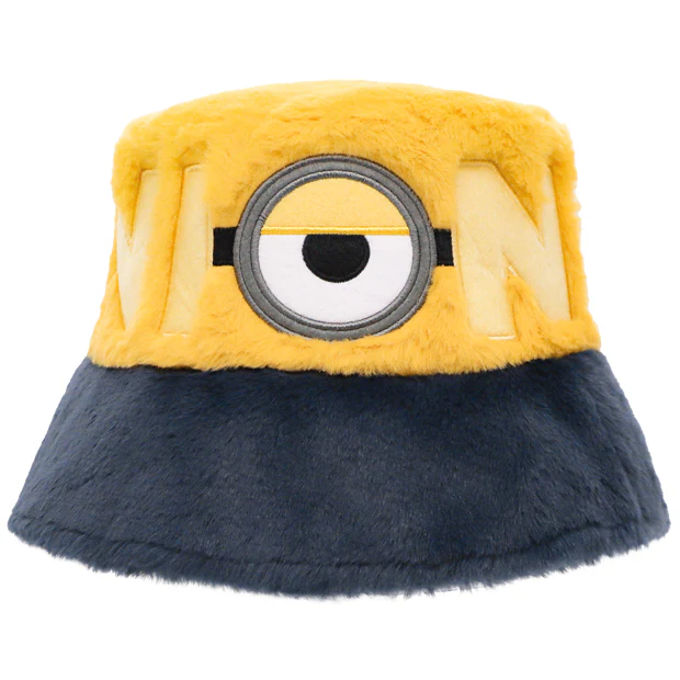 【訂貨】USJ MINIONS 毛毛漁夫帽（字母）