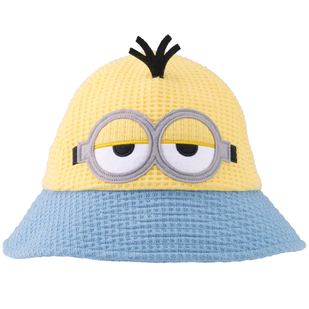 【訂貨】USJ Minions 迷你兵團 小小兵 窩夫格紋漁夫帽