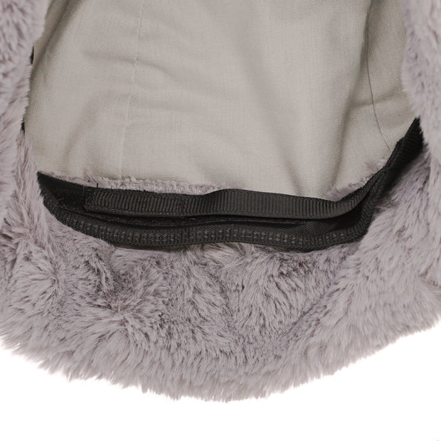 【訂貨】USJ Hello Kitty 灰色 毛毛帽