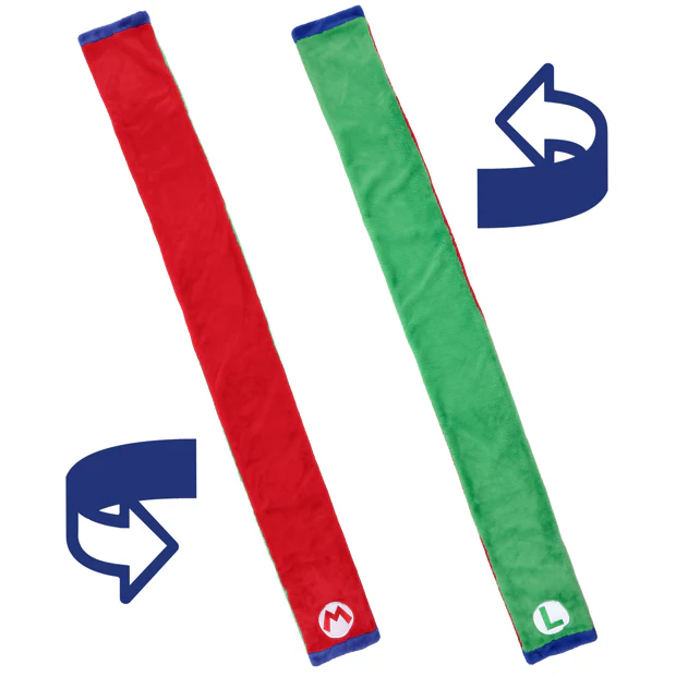 【訂貨】USJ Mario & Luiji 毛毛頸巾 / 手襪