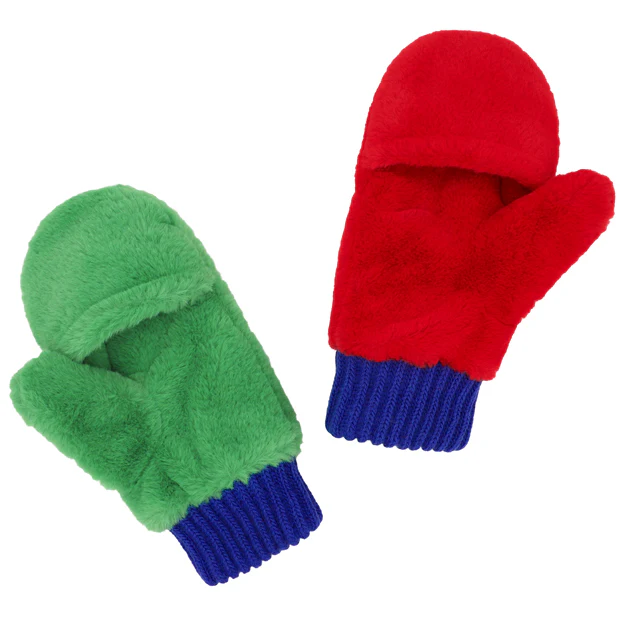 【訂貨】USJ Mario & Luiji 毛毛頸巾 / 手襪