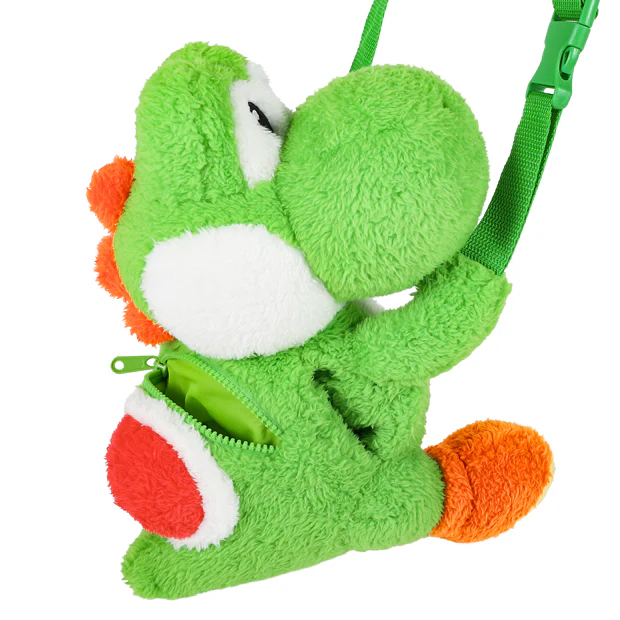 【訂貨】USJ Yoshi 公仔 斜揹袋 單肩包（可暖手）