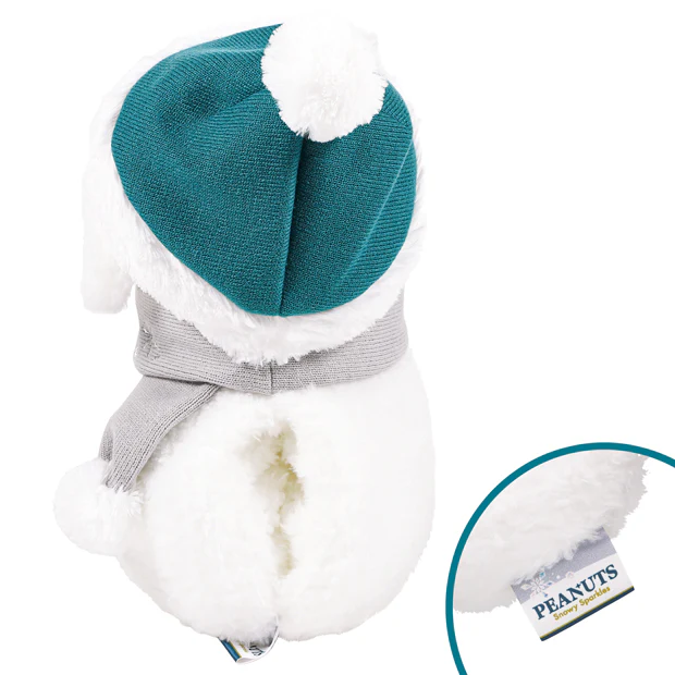 【訂貨】USJ PEANUTS Snowy Sparkles Snoopy 史努比聖誕系列 - 雪人Snoopy 暖手公仔