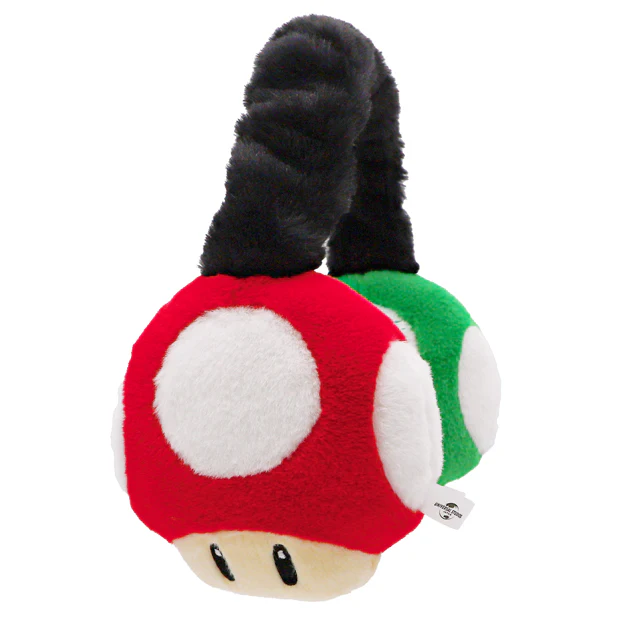 【訂貨】USJ Mario 紅綠色蘑菇 超級蘑菇 1-Up 蘑菇 毛毛耳罩